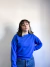 BUZO CROP BASIC AZUL FRANCIA - Paullette´s