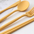 Set De Cubiertos Fibra De Trigo X4 Con Estuche Viaje Oficina - tienda online