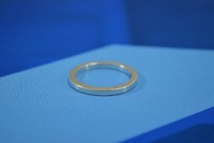 Anillo de Plata 925 - Cuadrado Minimalista - tienda online
