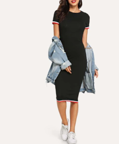 Vestido Sangali - RVES529 - Celeste Ropa y Accesorios
