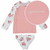 Remera UV combinada + bombi rosa+flores rosas - comprar online