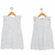 Vestido Pili broderie con guarda blanco - comprar online