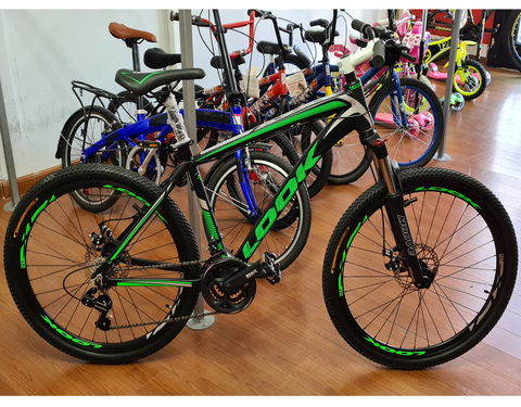 Bicicleta Aurora Mountain Bike 650 ASXD Rodado 27,5 24 Velocidades