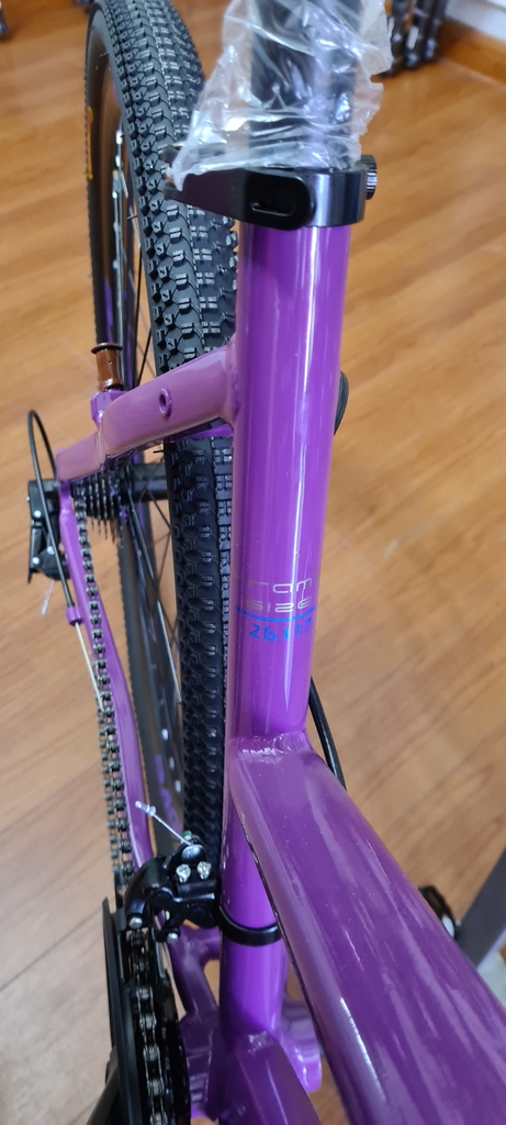BICICLETA MOUNTAIN BIKE DAMA ALUMINIO LOOK MOOVE RODADO 26 SHIMANO 21  VELOCIDADES SUSPENSION