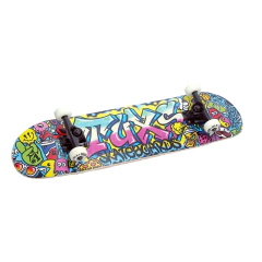 Skate Completo Tuxs Maple Trucks de Aluminio Ruedas Uretano Graffiti - comprar online