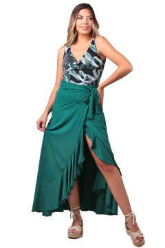 SAIA MALAKOFF FEMININO 00615 VERDE ESC STORM COM PROTEÇÃO UV - comprar online