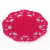 Posavasos Rojo Diseño Encaje 8 unidades - comprar online
