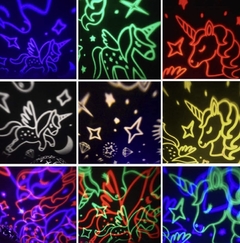 Luz nocturna, proyector de unicornios en internet