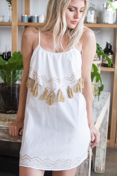 Vestido Corto Camel