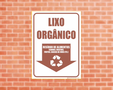 photo Imagens De Lixo Para Imprimir placa ou adesivo coleta seletiva lixo organico residuos de alimentos cod cs17