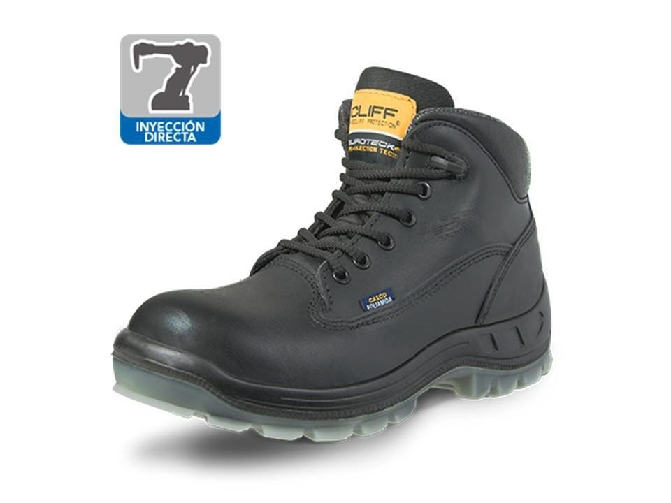 Bota de Seguridad Industrial Marca Cliff 051 MAYOREO