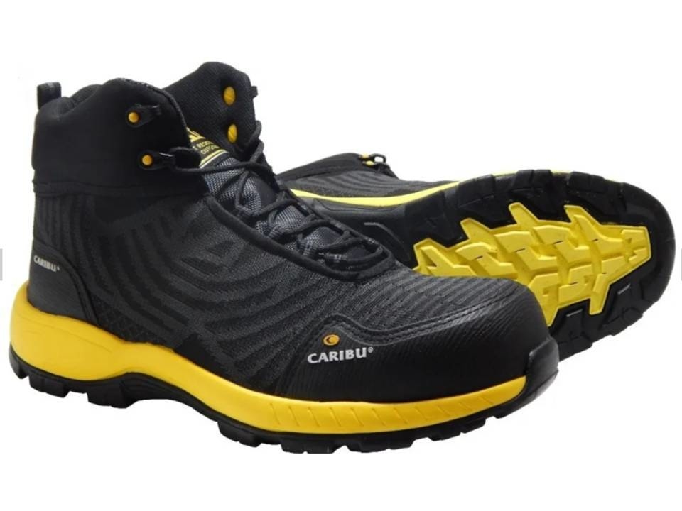 340 Bota de Seguridad Marca Caribu MAYOREO