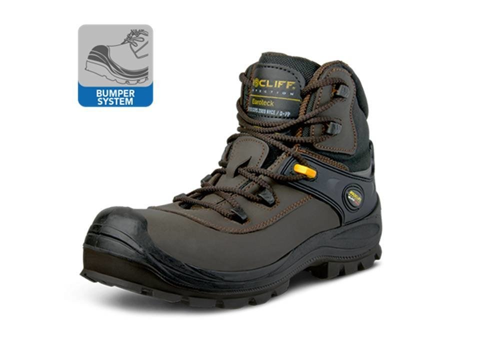 Bota de Seguridad Industrial Marca Cliff 329 MAYOREO