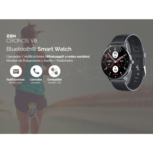Smartwatch X-view Zen Cronos V8 Reloj Inteligente
