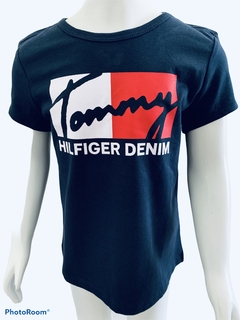 Camiseta Tommy Hilfiger Denim -  TH2587 - Tamanho 6 - 7 anos