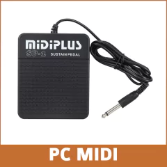 PEDAL DE SUSTAIN SP2 MIDIPLUS MULTINORMA - PC MIDI Center