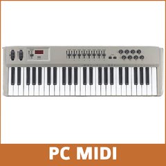 Imagen de ORIGIN 49 TECLADO CONTROLADOR MIDI USB 49 TECLAS SENSITIVAS