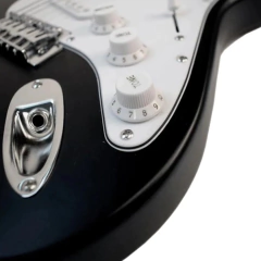 Guitarra Eléctrica Newen Stratocaster Color Negro en internet