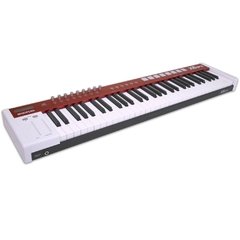 X6 pro MIDIPLUS TECLADO CONTROLADOR MIDI 61 TECLAS SEMIPESADAS PADS Y SONIDOS - comprar online