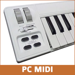 TECLADO CONTROLADOR MIDI USB MIDIPLUS AKM320 32 TECLAS SENSITIVAS - tienda online