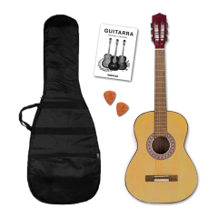 Guitarra Criolla Clásica con Funda Varios Colores - comprar online
