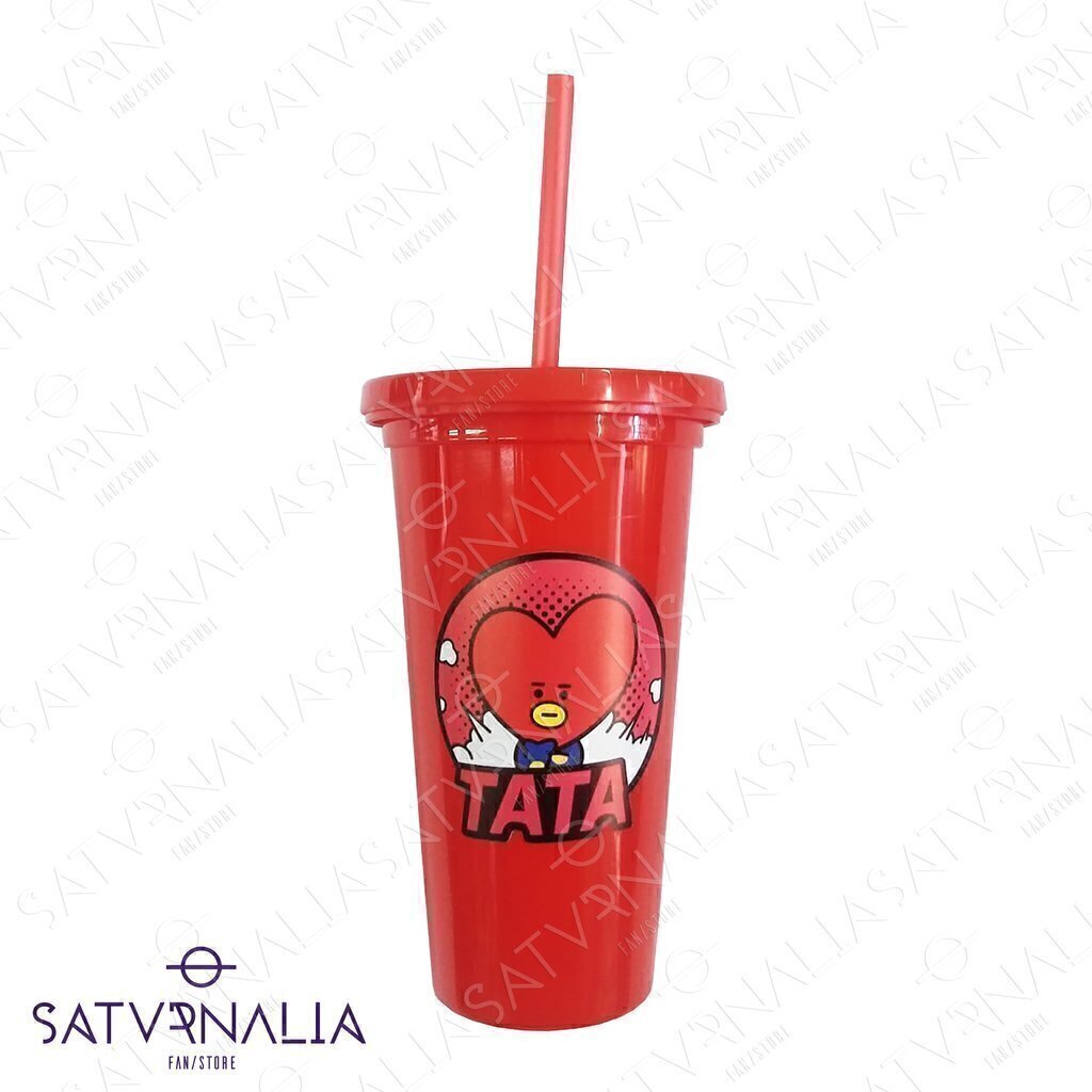 Vaso alto Tata (V/Taehyung) de BT21 - BTS - Saturnalia