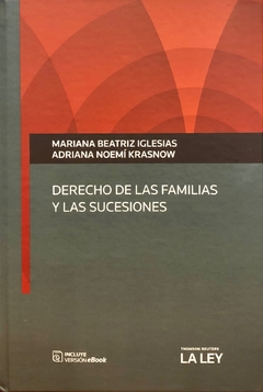 DERECHO DE LAS FAMILIAS Y LAS SUCESIONES KRASNOW, ADRIANA - IGLESIAS, MARIANA