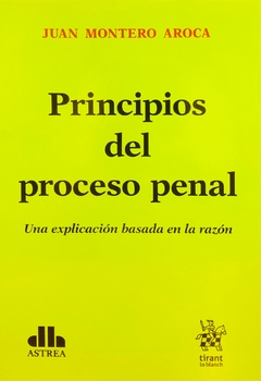 Principios del proceso penal Autor: Montero Aroca, Juan