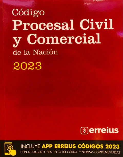 Código Procesal Civil Y Comercial De La Nación 2023