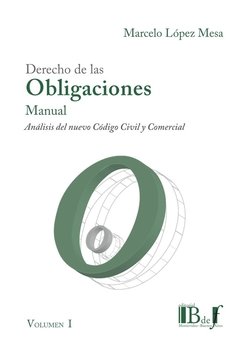 Manual de Derecho de las obligaciones López Mesa, Marcelo J. (catedrático argentino)