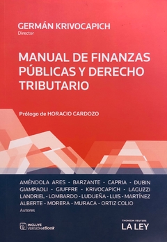 Manual de finanzas públicas y derecho tributario Germán Krivocapich