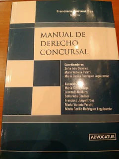 Manual de Derecho Concursal - Junyent Bas, Francisco