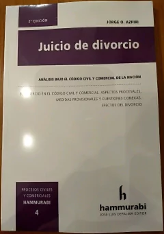 Juicio de divorcio JORGE O. AZPIRI