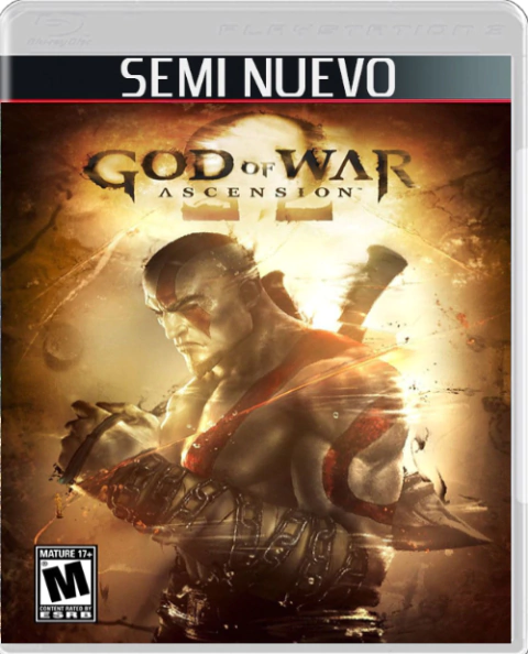 GOD OF WAR ASCENSION - PS3 SEMI NUEVO