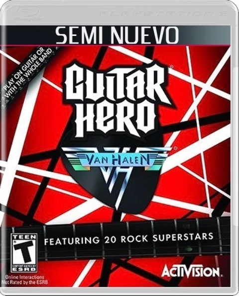 GUITAR HERO VAN HALEN - PS3 SEMINUEVO