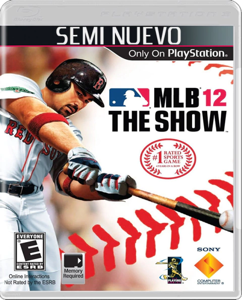 MLB 12 THE SHOW - PS3 SEMI NUEVO