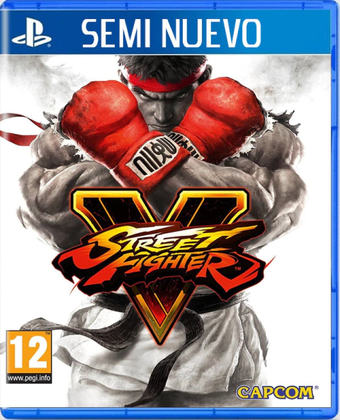 STREET FIGHTER V - PS4 SEMI NUEVO