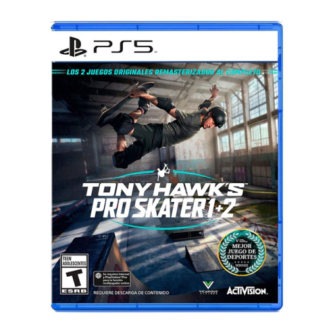 TONY HAWK PRO SKATER 1+2 - PS5 FISICO