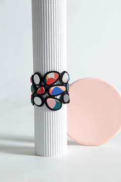 Brazalete Stone Large Brush Strokes - tienda online