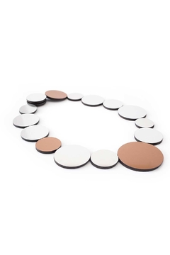 Collar Kaia Circles - Plata & Cobre - tienda online