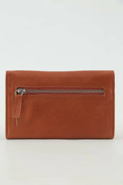 Mini cartera Mies Leather Bag- Caramel (Billetera) - Iskin Sisters