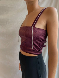 TOP APPEROL BORDO - tienda online