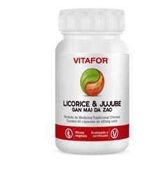 Licorice & Jujube - GAN MAI DA ZAO 60 cáp - Vitafor na internet