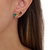 Brinco Ear Cuff 4 Gotas Coloridas Folheado A Ouro 18k - comprar online