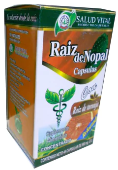 RAIZ DE NOPAL, 45 CAPSULAS