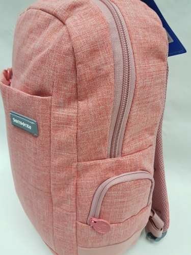 Mochila Samsonite Vulcan Portanotebook rosa coral Garantia Oficial