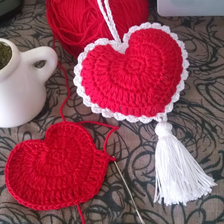 Guía Colgante Love Rococó Crochet - Comprar en Pando