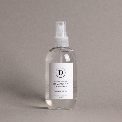 PERFUME AMBIENTE BERGAMOTA \u0026 CASHMERAN 250 ML