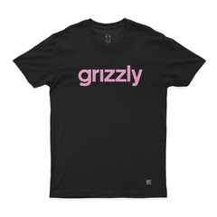 Camiseta Grizzly Lowercase Black