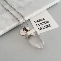 Collar Helena Cuarzo Cristal - Edición Deluxe - Dasha Accesorios